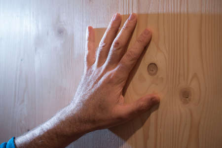 wood as a natural and environmentally friendly thermal insulation materialの写真素材