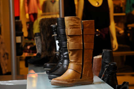 boots as trading goods in the shoe and fashion industry
