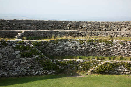celtic culture and heritage sites with historical relics in Irelandの写真素材