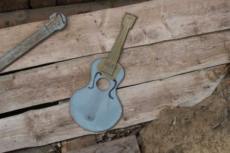 playing the guitar, a stringed instrument, musical instrument in art and culture