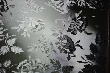 floral shapes and structures, pattern and texture on a surface