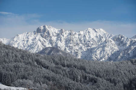 the Haller Mauern mountain near Admont in the austrian alps