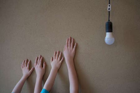 loam rendering as a natural building material in the constructionの写真素材