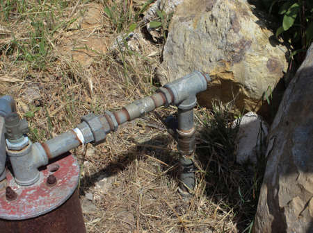 a water pipe for the water supply of a building