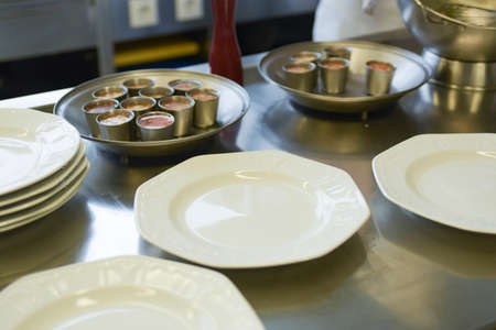 an appetizer, starter or hors d'oeuvre as a small dish