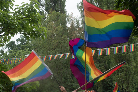 for gender identities the symbol is the rainbow flag