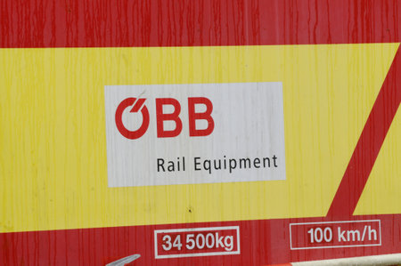 ÃBB or Ã¶sterreichischebundesbahn is impoprttant in the infrastructureのeditorial素材