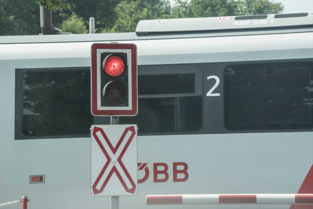 ÃBB or Ã¶sterreichischebundesbahn is impoprttant in the infrastructureのeditorial素材