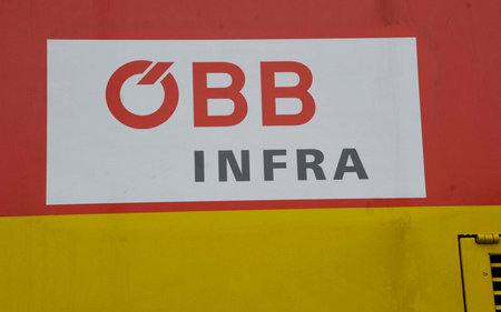 ÃBB or Ã¶sterreichischebundesbahn is impoprttant in the infrastructureのeditorial素材