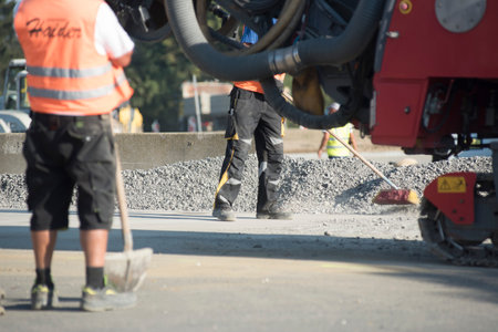construction worker at a building site, employee in construction industry