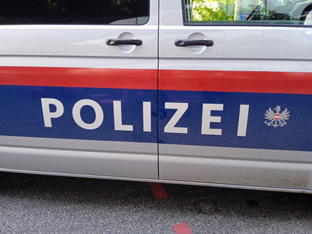 Austrian police force is like any other policeのeditorial素材