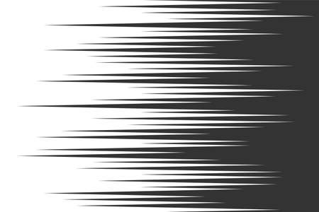Black speed horizontal linesのイラスト素材