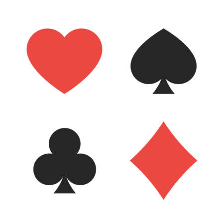 Suit of playing cardsのイラスト素材