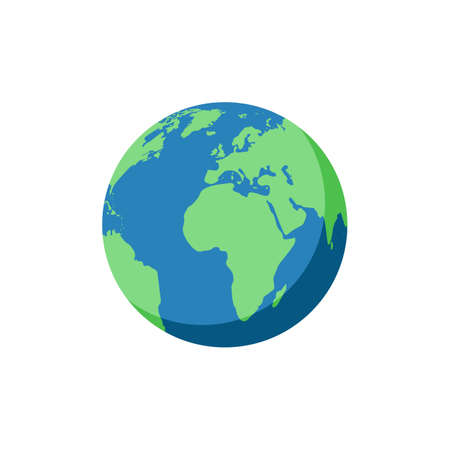 Planet earth iconのイラスト素材