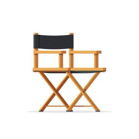Director movie chair icon.のイラスト素材