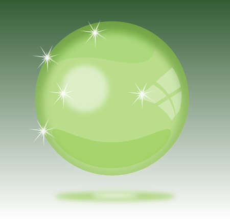 3D vector bubbles のイラスト素材