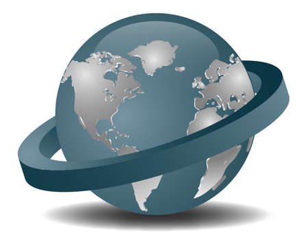 world 3dのイラスト素材