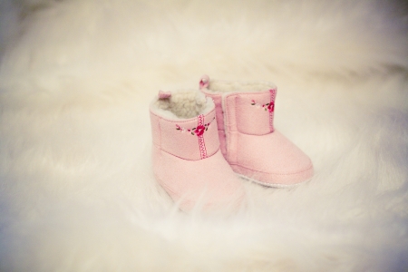 baby fashion shoesの写真素材