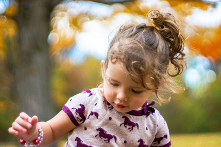 happy baby girlの写真素材
