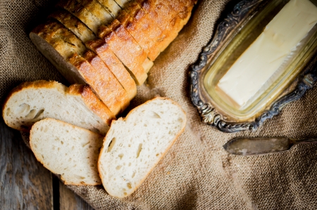 Breads in basket