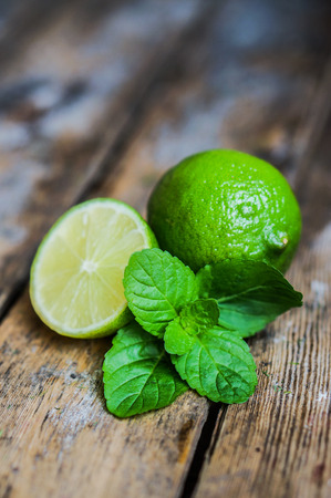 lime and mintの写真素材