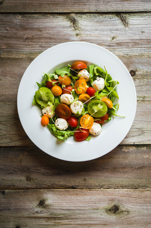 tomato saladの写真素材