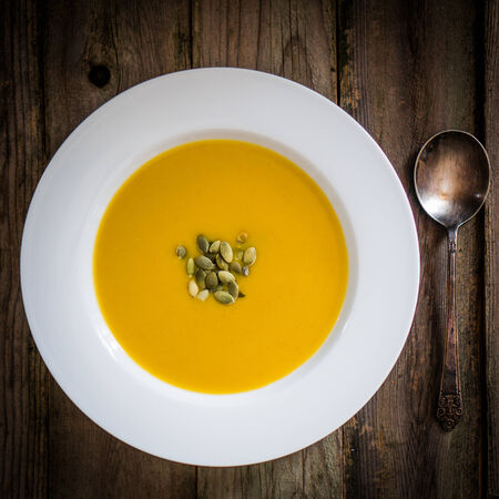 pumpkin soupの写真素材