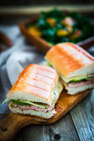 cuban sandwichesの写真素材