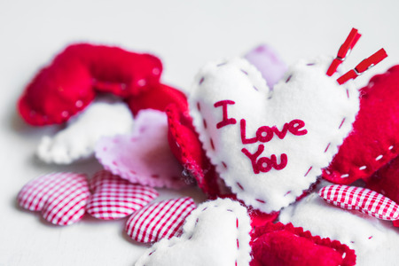 Valentines day ornaments