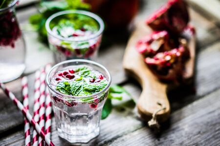 Detox waterの写真素材