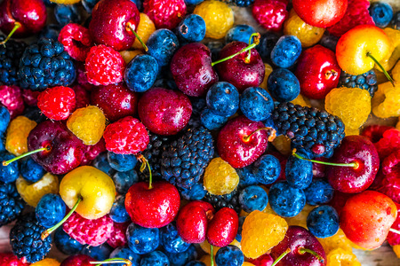 Mix of berries