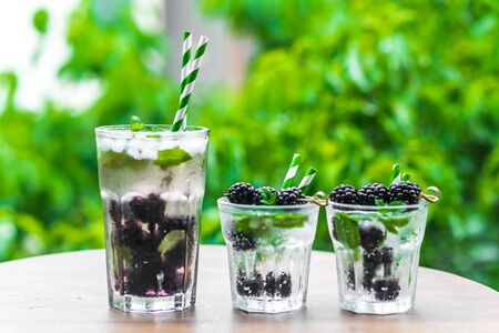 Detox waterの写真素材