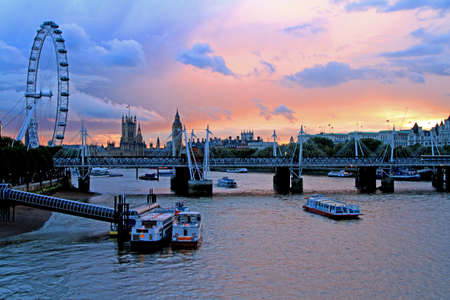 London sunset