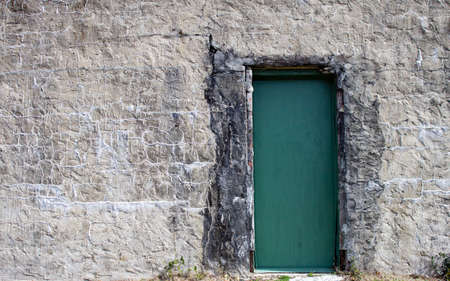 Door of historic Atalaya Castle  Huntington Beach State Park  Murrells Inlet, South Carolina の写真素材