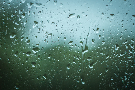 raining in heartの写真素材