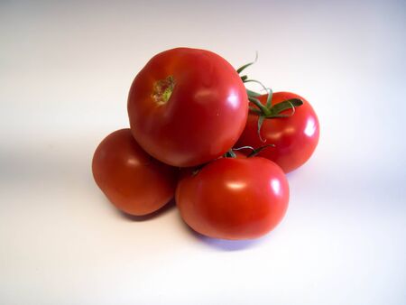 Vine Ripened Tomatoesの写真素材