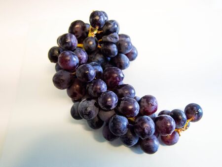Sweet Black Grapesの写真素材