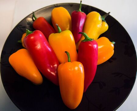 Crunchy Bell Peppersの写真素材