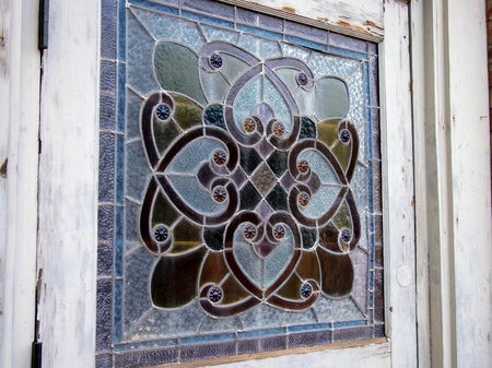 Stained Glass Detailの写真素材