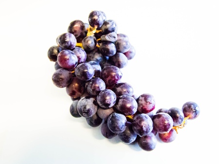 Sweet Black Grapesの写真素材