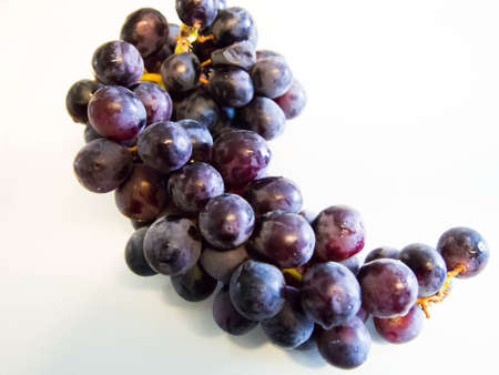 Sweet Black Grapesの写真素材