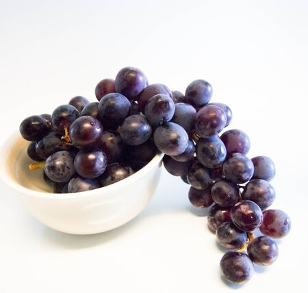 Sweet Black Grapesの写真素材