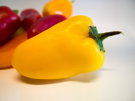 Crunchy Bell Peppersの写真素材