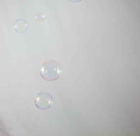 Bubbles Dancingの写真素材