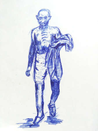 Mahatma Ghandhiji
Father of indian nation
Art workの写真素材