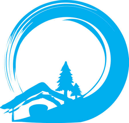Snow hut Graphic Artの写真素材