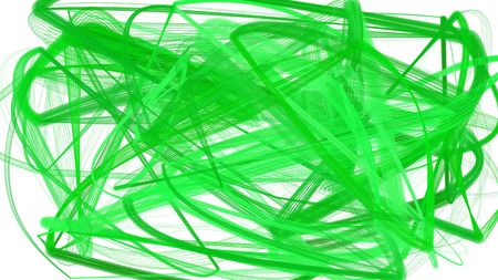 painted lime green, tea green and pastel green color chaos strokes. can be used as wallpaper, poster or background for social media illustration.の写真素材
