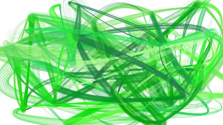 painted lime green, tea green and light green color chaos strokes. can be used as wallpaper, poster or background for social media illustration.の写真素材