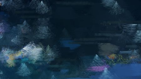 broad brush strokes of very dark blue, dark gray and teal blue color paint. can be used for wallpaper, cards, poster or creative fasion design elements.の写真素材