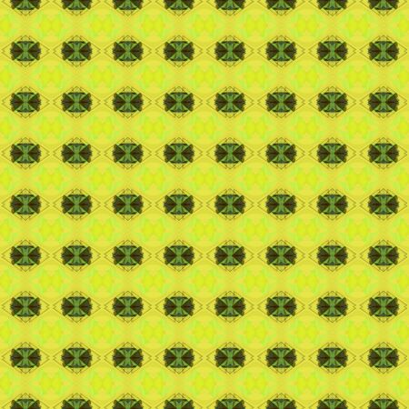 graphic with green yellow, very dark green and olive drab colors. seamless background for photo products like wallpaper, curtains, gifts or invitation cards.の写真素材